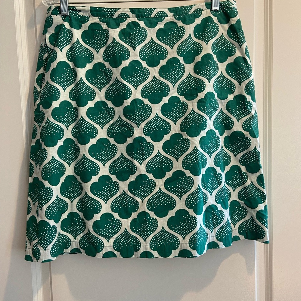 BODEN Knee Length Lined Skirt in EUC